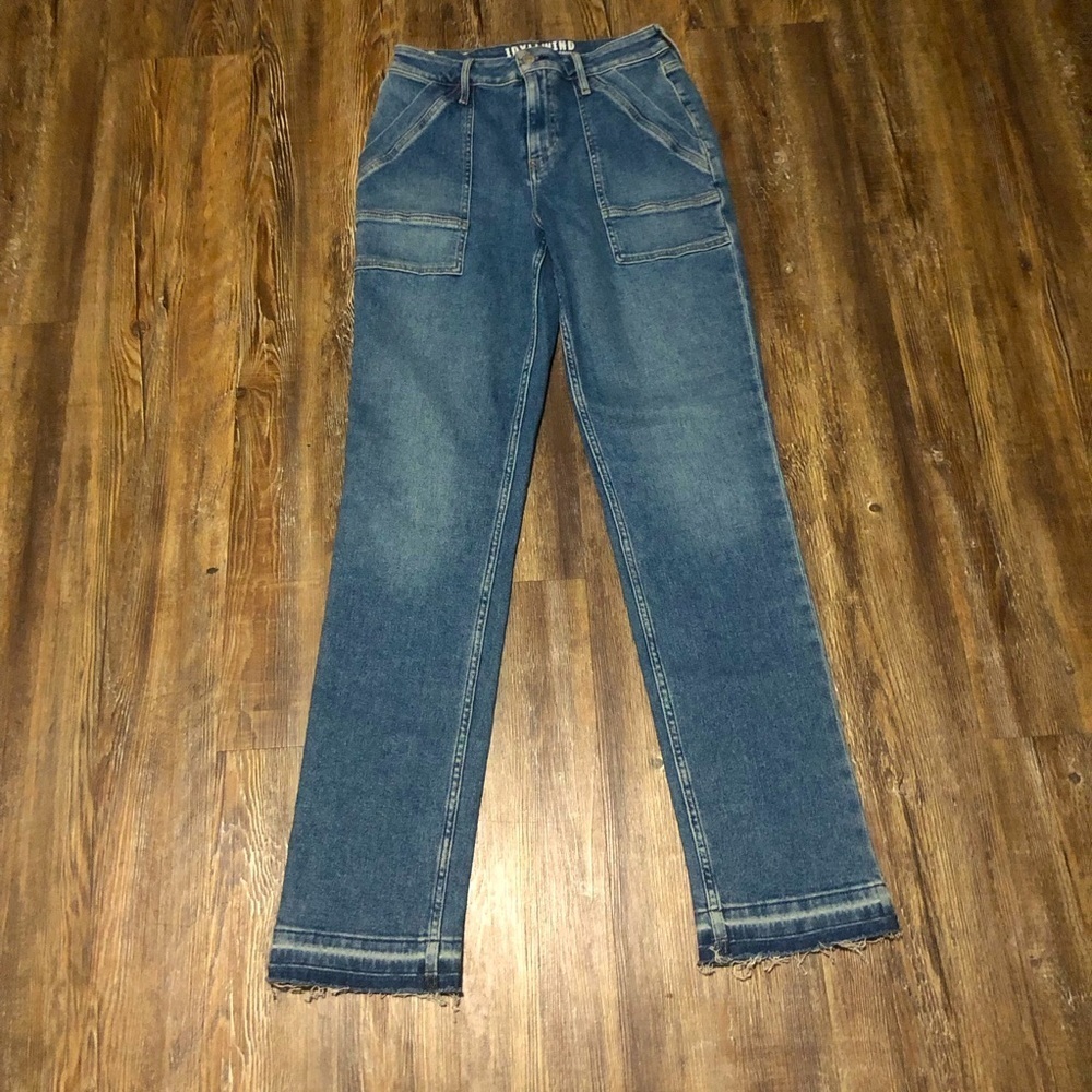 Idyllwind Utility Jeans Women's 6/32 High Rise Straight Leg Stretch in Napa Wash
